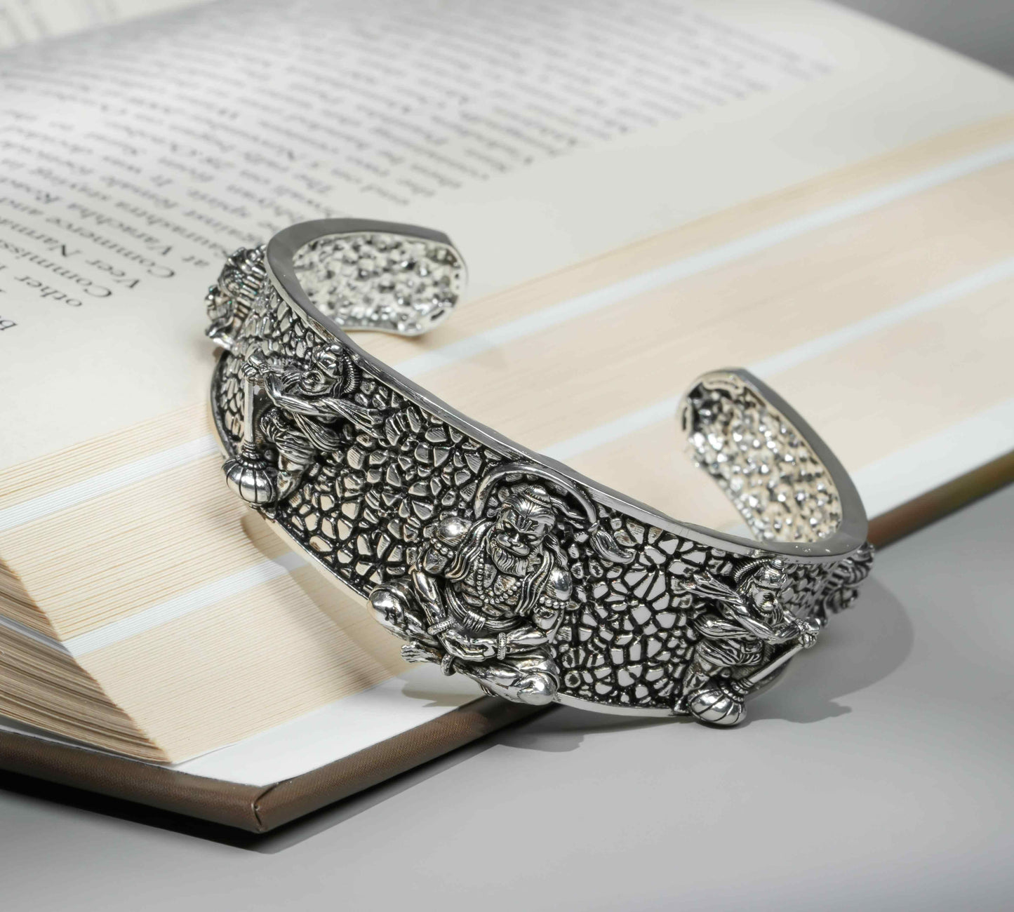 Hanumanji Kada Bracelet For Men - Maha Kumbh