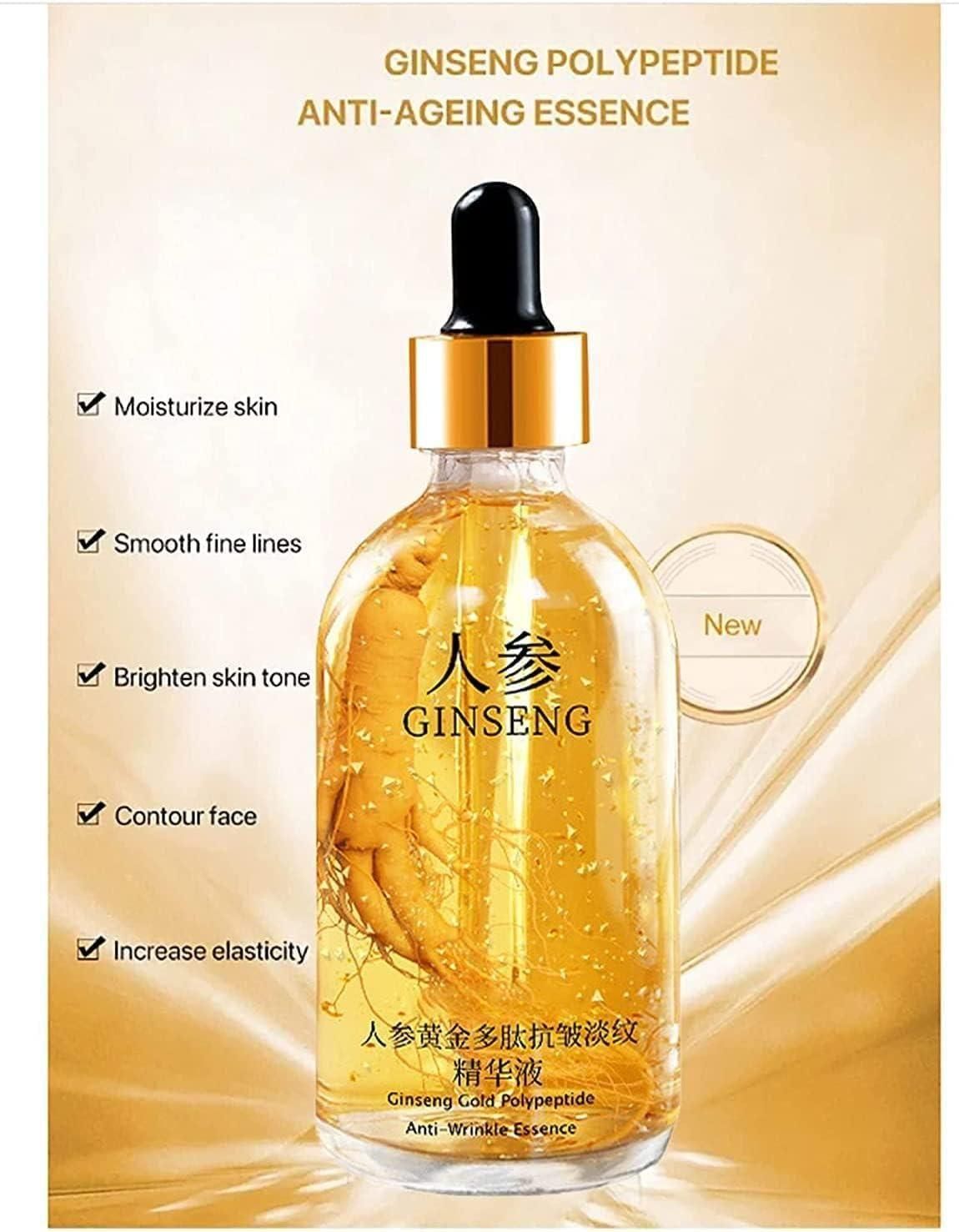 Ginseng Gold Polypeptide Anti-Ageing Serum Pack of 2