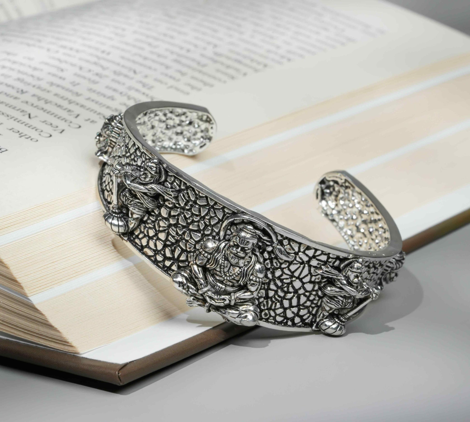 Hanumanji Kada Bracelet For Men - Maha Kumbh