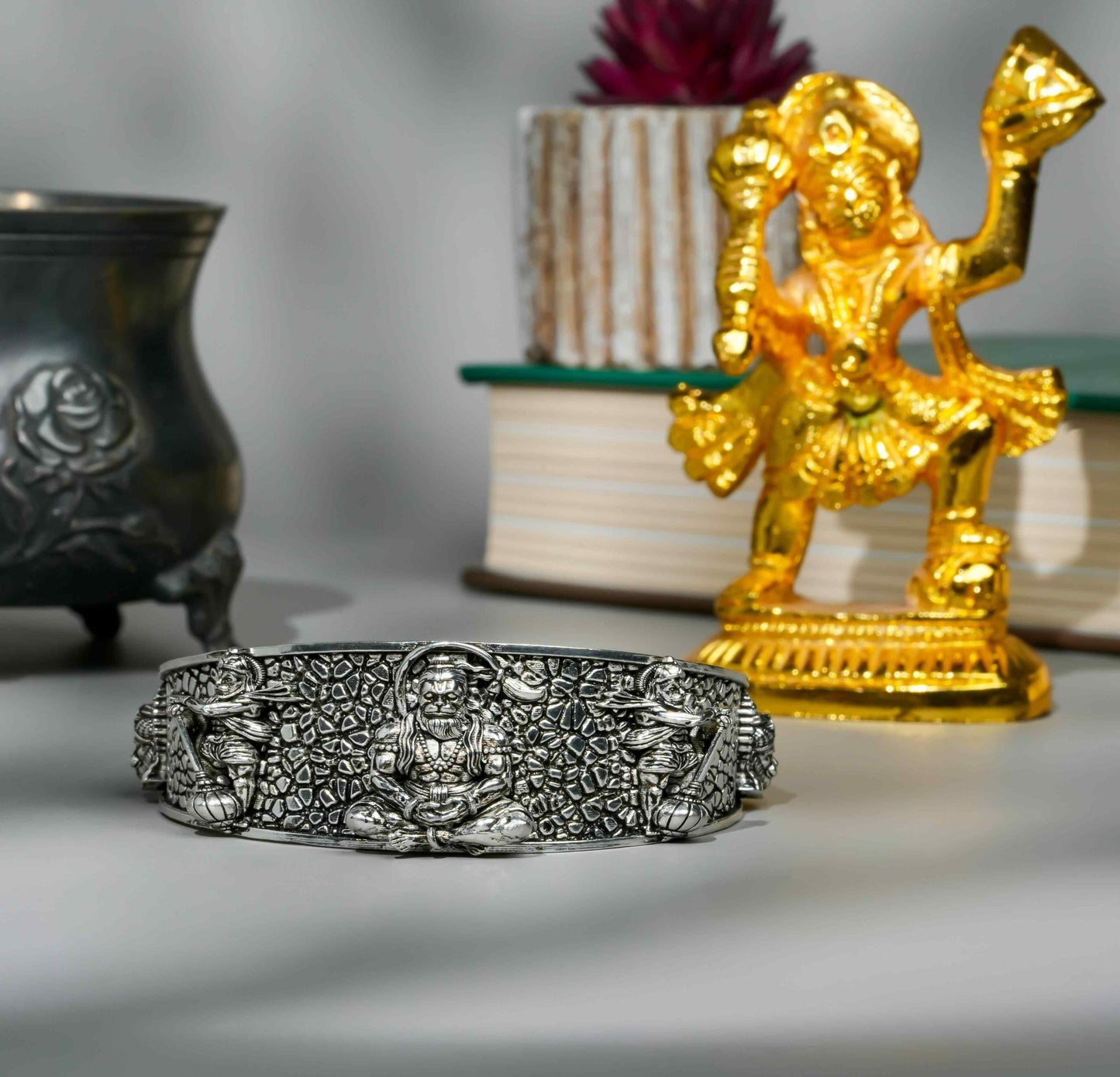Hanumanji Kada Bracelet For Men - Maha Kumbh